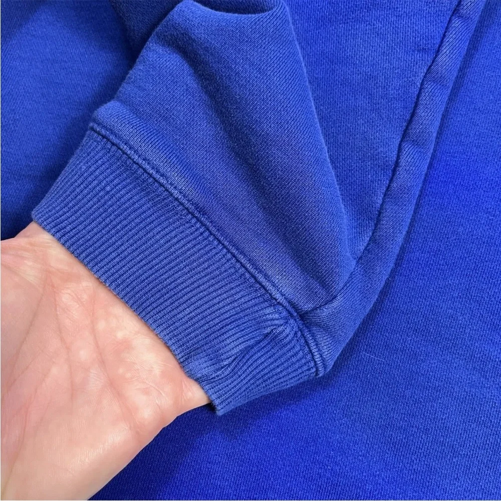 Vintage Disney Store Tigger Winnie The Pooh Blue Half Zip Sweater
